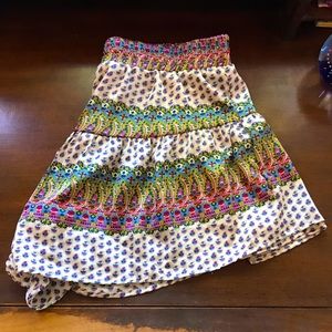 A.Peach colorful shorts size Medium